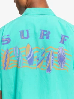 Quiksilver X Stranger Things The Mike 2022 - Chemise à Manches Courtes Pour Homme -Tenue De Surf eqywt04452 quiksilverw gmj0 bck2