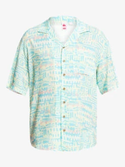 Quiksilver X Stranger Things The Argyle 2022 - Chemise à Manches Courtes Pour Homme -Tenue De Surf eqywt04453 quiksilverv yje6 frt1