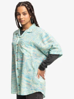 Quiksilver X Stranger Things The Argyle 2022 - Chemise à Manches Courtes Pour Homme -Tenue De Surf eqywt04453 quiksilverw yje6 frt12