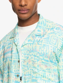 Quiksilver X Stranger Things The Argyle 2022 - Chemise à Manches Courtes Pour Homme -Tenue De Surf eqywt04453 quiksilverw yje6 frt3