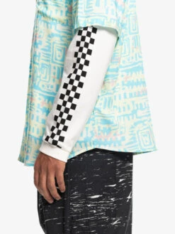 Quiksilver X Stranger Things The Argyle 2022 - Chemise à Manches Courtes Pour Homme -Tenue De Surf eqywt04453 quiksilverw yje6 frt4