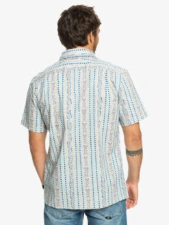 Quiksilver Tracks - Chemise Manches Courtes Pour Homme -Tenue De Surf eqywt04463 quiksilverw sfv6 bck1