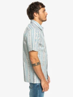 Quiksilver Tracks - Chemise Manches Courtes Pour Homme -Tenue De Surf eqywt04463 quiksilverw sfv6 frt3