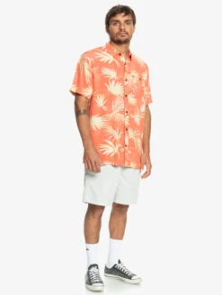 Quiksilver Ripped Up - Chemise Manches Courtes Pour Homme -Tenue De Surf eqywt04464 quiksilverw mhv6 frt9