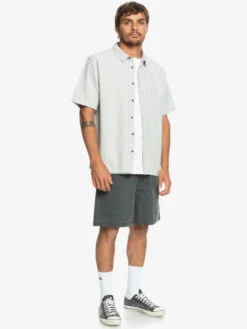 Quiksilver Authentic Influenced - Chemise Manches Courtes Pour Homme -Tenue De Surf eqywt04465 quiksilverw sfv1 frt9