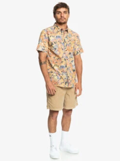 Quiksilver Surfadelica - Chemise Manches Courtes Pour Homme -Tenue De Surf eqywt04466 quiksilverw krd6 frt9