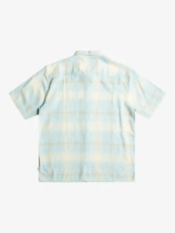 Quiksilver Shadow Light Check - Chemise Manches Courtes Pour Homme -Tenue De Surf eqywt04467 quiksilverf bfy1 bck1
