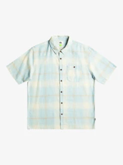Quiksilver Shadow Light Check - Chemise Manches Courtes Pour Homme -Tenue De Surf eqywt04467 quiksilverf bfy1 frt1