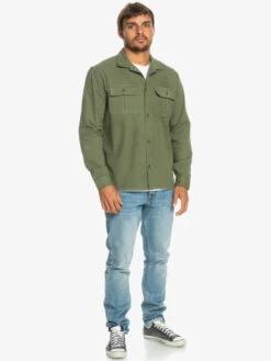 Quiksilver Originally Project - Surchemise Manches Longues Pour Homme -Tenue De Surf eqywt04468 quiksilverw gph0 frt9