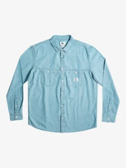 Quiksilver Authentic Paradise - Chemise Manches Longues En Denim Pour Homme -Tenue De Surf eqywt04471 quiksilverf bfmw frt1