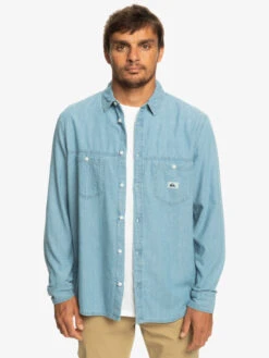 Quiksilver Authentic Paradise - Chemise Manches Longues En Denim Pour Homme