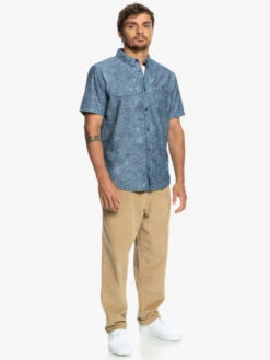 Quiksilver Collaborative Project - Chemise Manches Courtes Pour Homme -Tenue De Surf eqywt04472 quiksilverw byg6 frt9