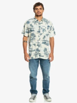 Quiksilver Airflow Viscose - Chemise Manches Courtes Pour Homme -Tenue De Surf eqywt04475 quiksilverw wdw6 frt9