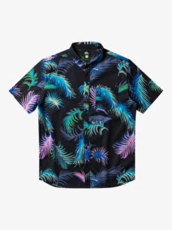 Quiksilver Tropical Glitch - Chemise Manches Courtes Pour Homme -Tenue De Surf eqywt04492 quiksilverf kvj6 frt1