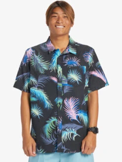 Quiksilver Tropical Glitch - Chemise Manches Courtes Pour Homme