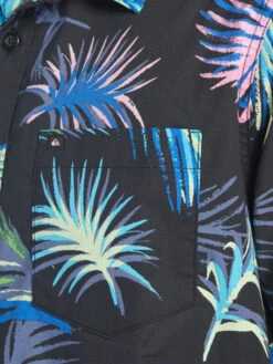 Quiksilver Tropical Glitch - Chemise Manches Courtes Pour Homme -Tenue De Surf eqywt04492 quiksilverw kvj6 frt3