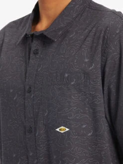 Quiksilver The Saturn - Chemise Manches Courtes Pour Homme -Tenue De Surf eqywt04495 quiksilverw kta6 frt3