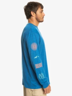 Quiksilver Fragment Of Nature - T-shirt Manches Longues Pour Homme -Tenue De Surf eqyzt07203 quiksilverw brt0 frt2