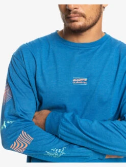 Quiksilver Fragment Of Nature - T-shirt Manches Longues Pour Homme -Tenue De Surf eqyzt07203 quiksilverw brt0 frt3