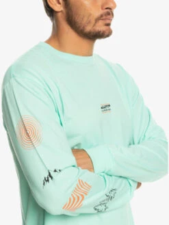 Quiksilver Fragment Of Nature - T-shirt Manches Longues Pour Homme -Tenue De Surf eqyzt07203 quiksilverw gcz0 frt3