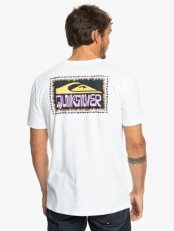 Quiksilver Warped Frames - T-shirt Pour Homme -Tenue De Surf eqyzt07224 quiksilverw wbb0 bck1