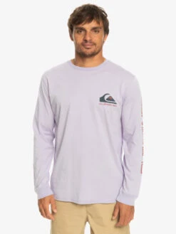 Quiksilver Omni Logo - T-shirt Manches Longues Pour Homme