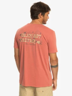 Quiksilver Enjoy Not Destroy - T-shirt Pour Homme -Tenue De Surf eqyzt07259 quiksilverw mpd0 bck1