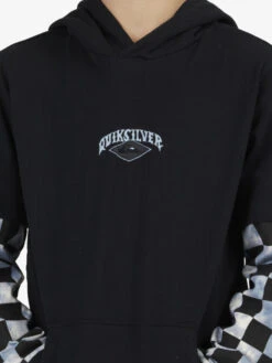 Quiksilver Checkers - T-shirt Manches Longues à Capuche Pour Garçon 8-16 Ans -Tenue De Surf uqbkt03052 quiksilverw kvj0 dtl1