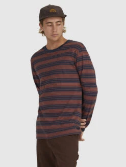 Quiksilver Haven Stripe - T-shirt Manches Longues Pour Homme -Tenue De Surf uqykt03274 quiksilverw bsl3 sd1